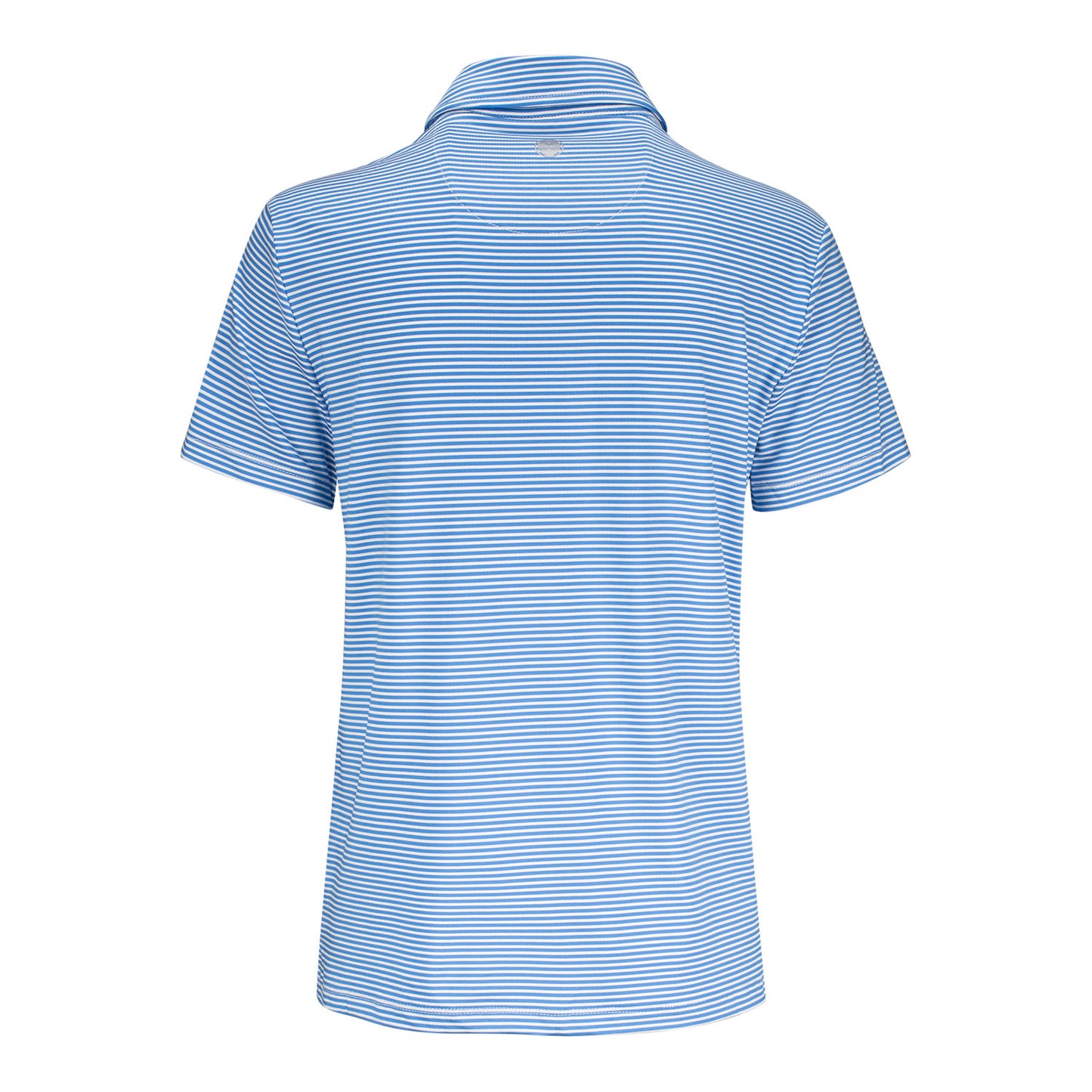 Flag & Anthem PGA HOPE x 2025 Ryder Cup Women's Naples Stripe Polo in Navy and Blue - Back View