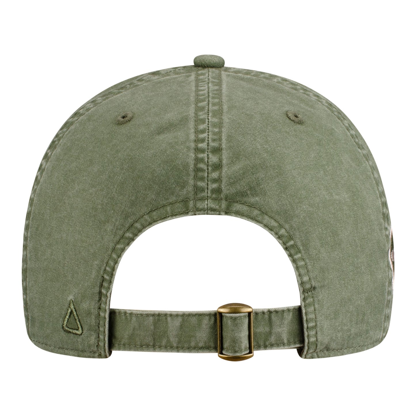 Ahead PGA HOPE Sonne Cotton Twill Patch Flag Hat in Olive - Back View