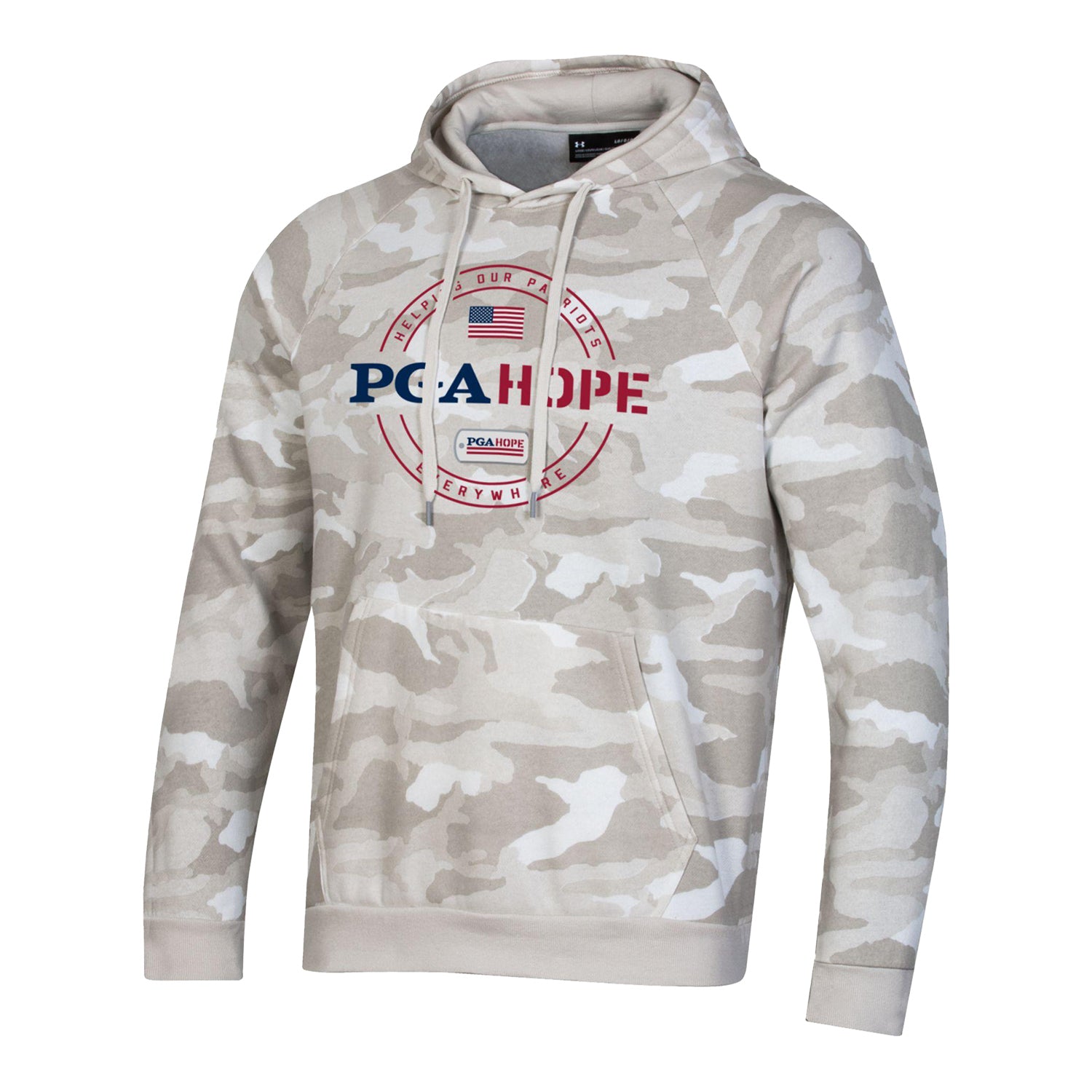 Mens white camo under armour hoodie online