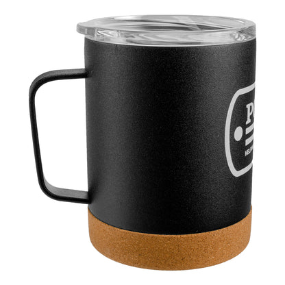 Tournament Solutions PGA HOPE Stainless 12oz Mug in Black - Left View