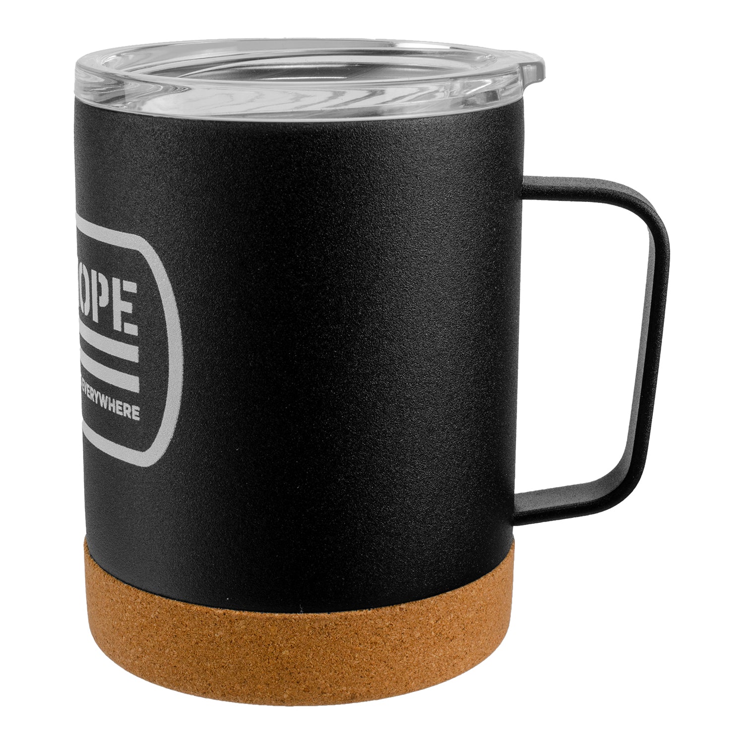 Tournament Solutions PGA HOPE Stainless 12oz Mug in Black - Right View