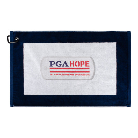 Dynamic PGA HOPE Edge Towel - Front View
