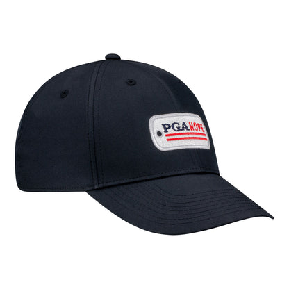 Nike PGA HOPE Dri-FIT Club Cap in Black - Angled Front Right View