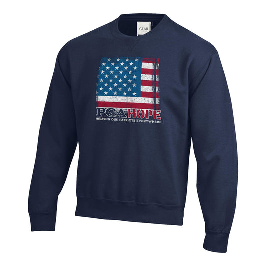 Gear for Sports® PGA HOPE Men's Big Cotton Crewneck Sweatshirt