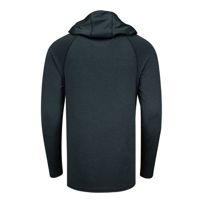 Flag & Anthem PGA HOPE Victory Performance Hoodie in Heather Charcoal - Back View