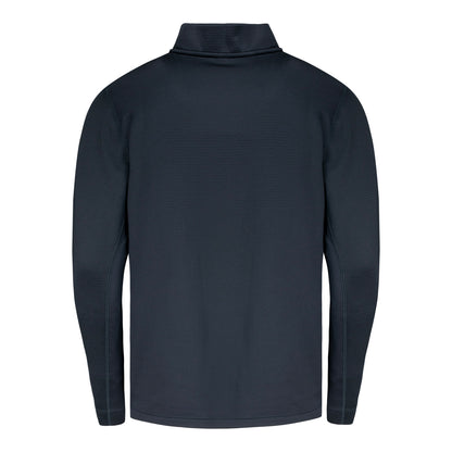 Nike PGA HOPE Therma-FIT Velocity Quarter Zip in Black - Back View