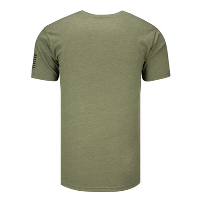 Imperial PGA HOPE T-Shirt in Military Green - Back View