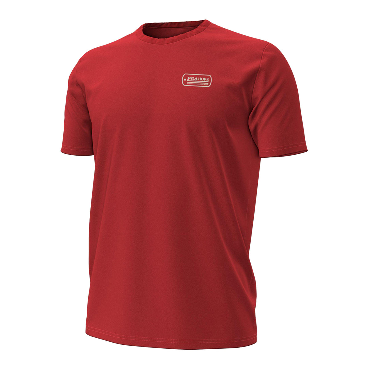 Under Armour PGA HOPE Performance Cotton T-Shirt in Flawless  Front