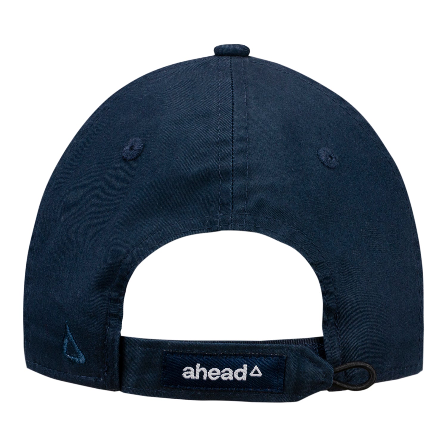 Ahead PGA HOPE Unisex Cotton Unstructured Hat in Navy - Back View